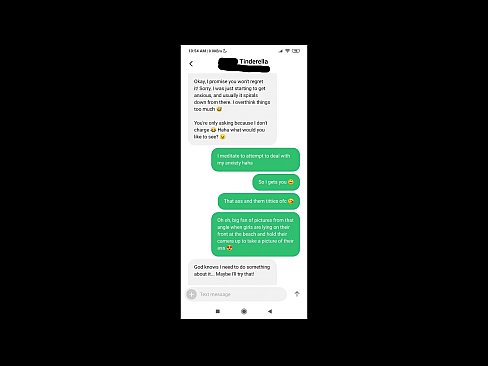 ❤️ Ман як PAWG нав аз Tinder ба ҳарами худ илова кардам (суҳбат бо Tinder дохил карда шудааст) ❤️❌  Секс  дар мо ️❤